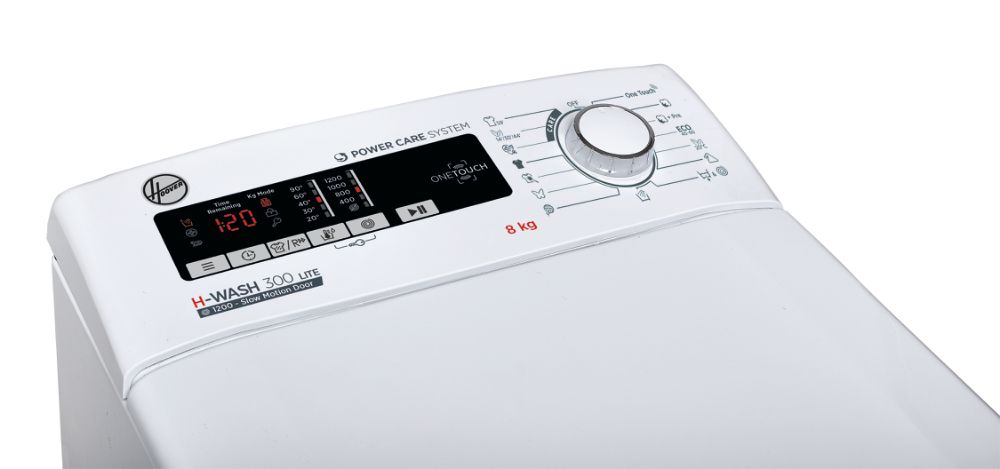 Hoover - H-WASH 300 PLUS Lavatrice Caricamento dall’alto, Classe A